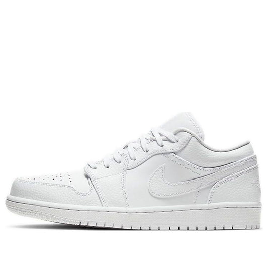 Air Jordan 1 Low 'Triple White'  553558-130 Epoch-Defining Shoes