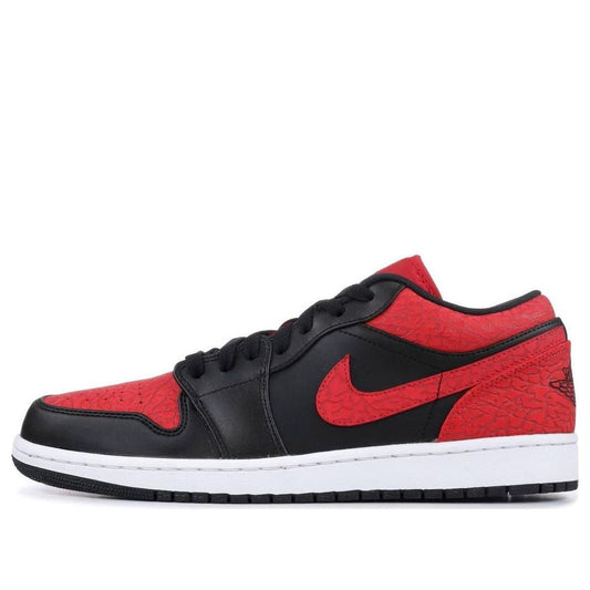 Air Jordan 1 Retro Low 'Bred'  553558-013 Epoch-Defining Shoes