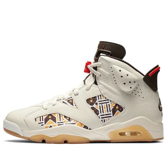 Air Jordan 6 Retro 'Quai 54 - Sail Gum'  CZ4152-100 Epochal Sneaker