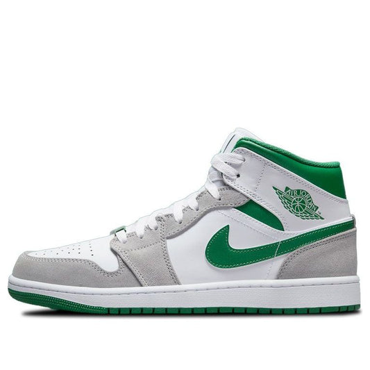 Air Jordan 1 Mid SE 'Grey Pine Green'  DC7294-103 Iconic Trainers