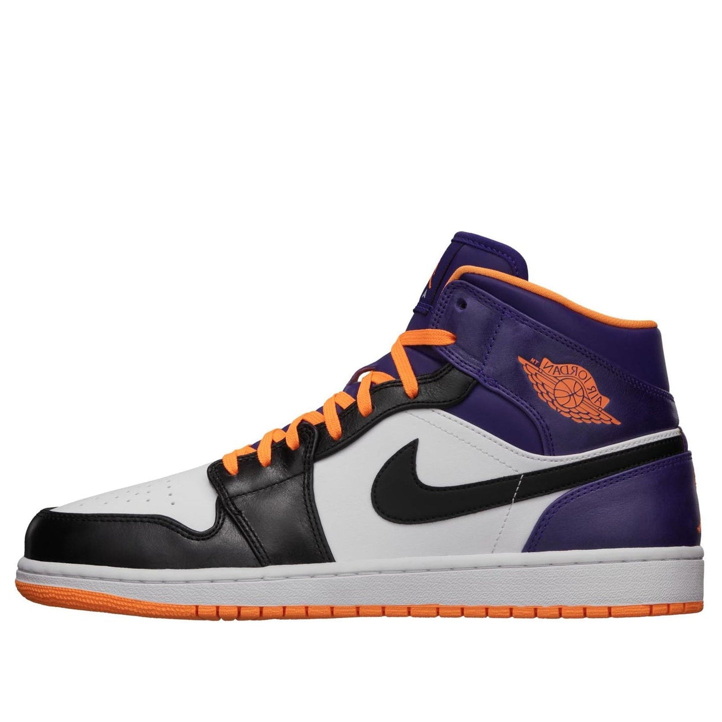 Air Jordan 1 Mid 'Phoenix Suns'  554724-117 Iconic Trainers