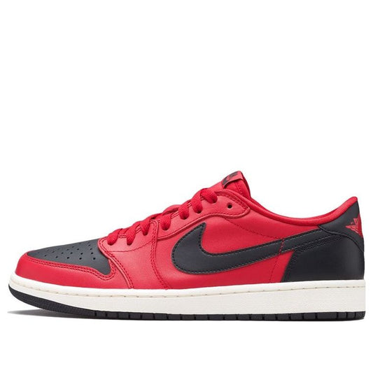 Air Jordan 1 Low OG 'Gym Red Black'  705329-601 Classic Sneakers