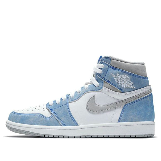 Air Jordan 1 Retro High OG 'Hyper Royal Light Smoke Grey'  555088-402 Classic Sneakers