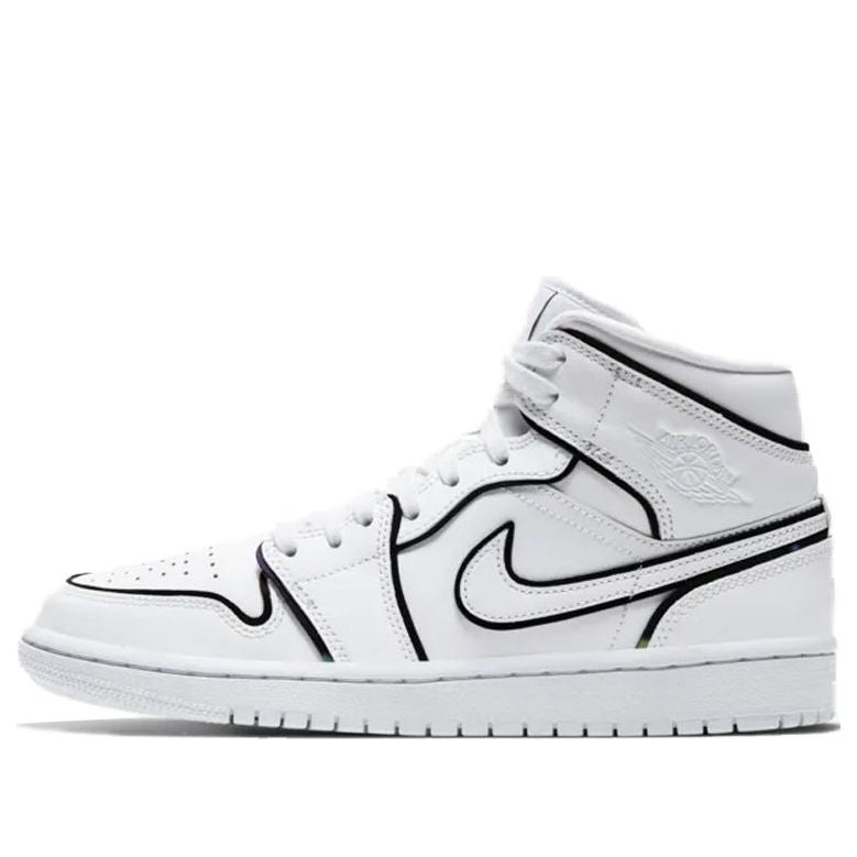 (WMNS) Air Jordan 1 Mid SE 'Iridescent Trim'  CK6587-100 Epochal Sneaker