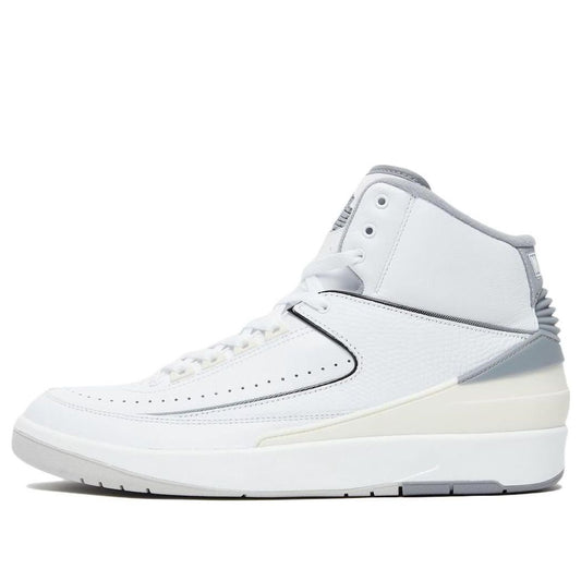 Air Jordan 2 Retro 'Cement Grey'  DR8884-100 Signature Shoe