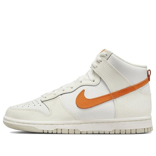 (WMNS) Nike Dunk High 'White Magma Orange'  DV6986-100 Vintage Sportswear